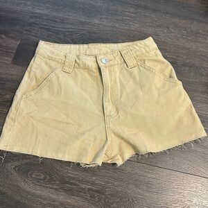 SHEIN khaki shorts